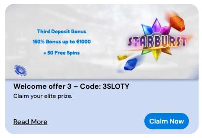 third deposin bonus code