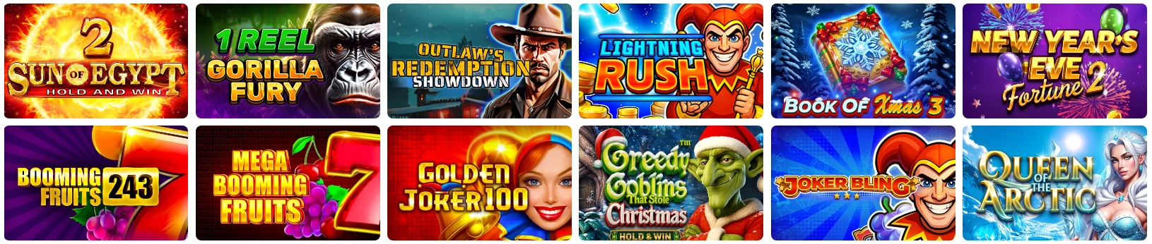 Game Library and Popular Titles